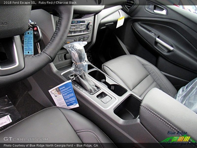 Ruby Red / Charcoal Black 2018 Ford Escape SEL
