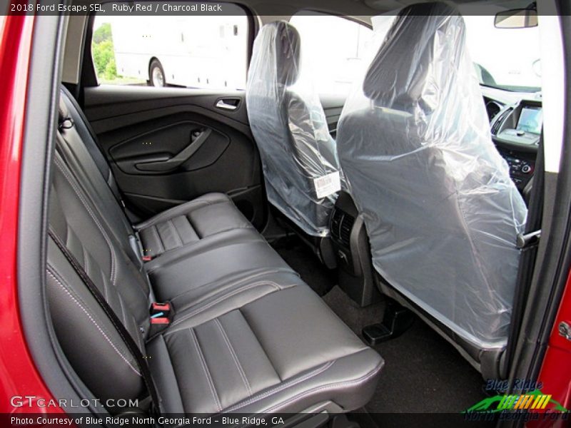 Ruby Red / Charcoal Black 2018 Ford Escape SEL
