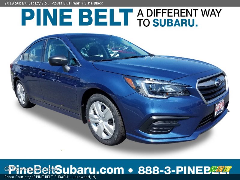 Abyss Blue Pearl / Slate Black 2019 Subaru Legacy 2.5i