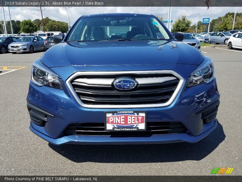 Abyss Blue Pearl / Slate Black 2019 Subaru Legacy 2.5i