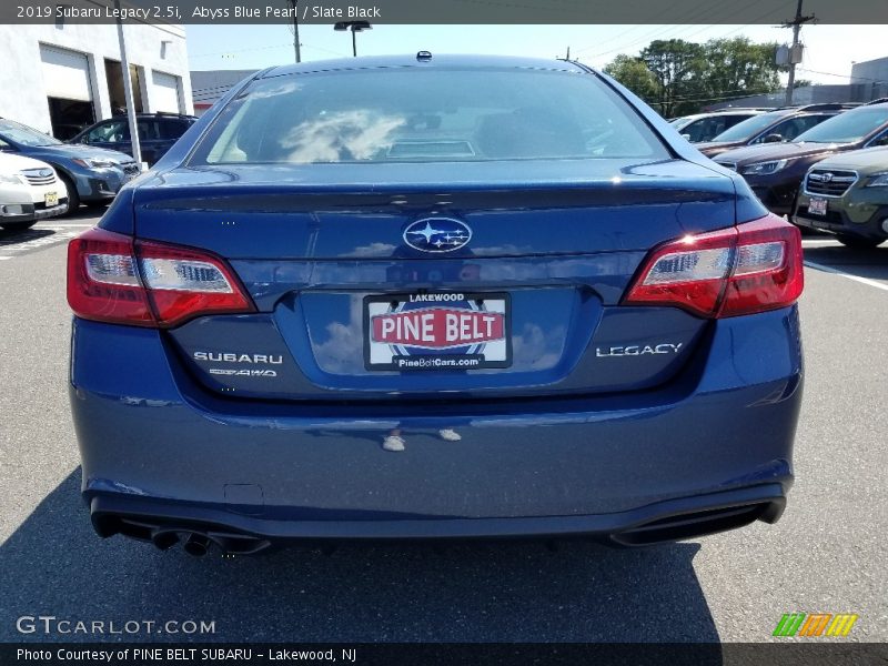 Abyss Blue Pearl / Slate Black 2019 Subaru Legacy 2.5i