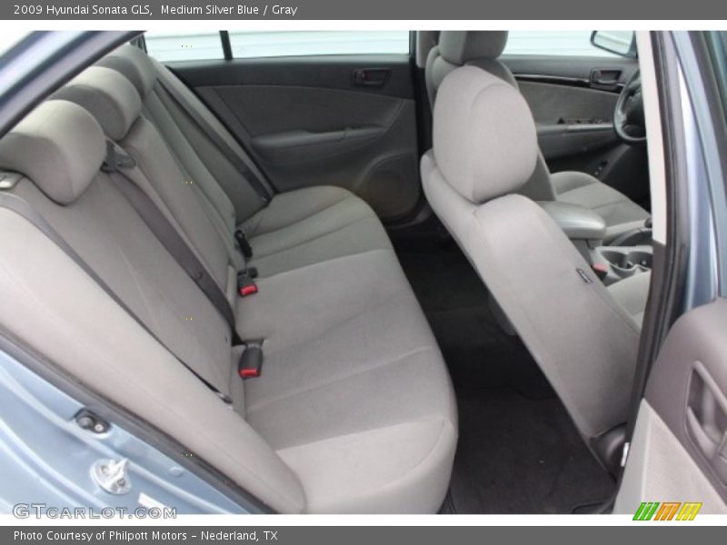 Medium Silver Blue / Gray 2009 Hyundai Sonata GLS