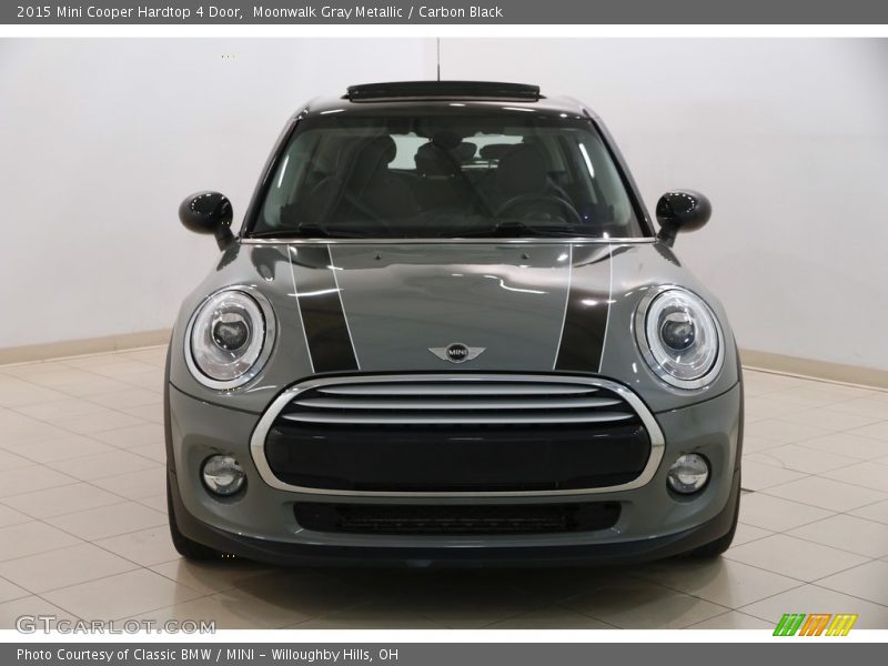 Moonwalk Gray Metallic / Carbon Black 2015 Mini Cooper Hardtop 4 Door