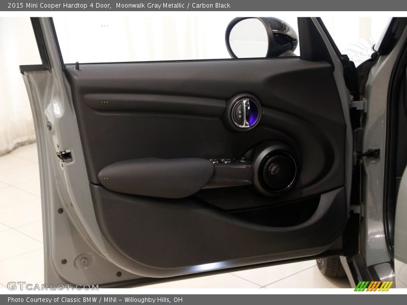 Moonwalk Gray Metallic / Carbon Black 2015 Mini Cooper Hardtop 4 Door