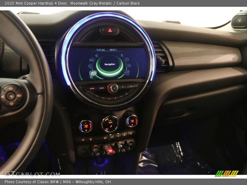 Moonwalk Gray Metallic / Carbon Black 2015 Mini Cooper Hardtop 4 Door