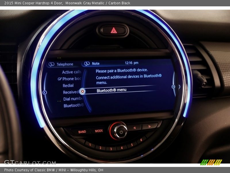 Moonwalk Gray Metallic / Carbon Black 2015 Mini Cooper Hardtop 4 Door