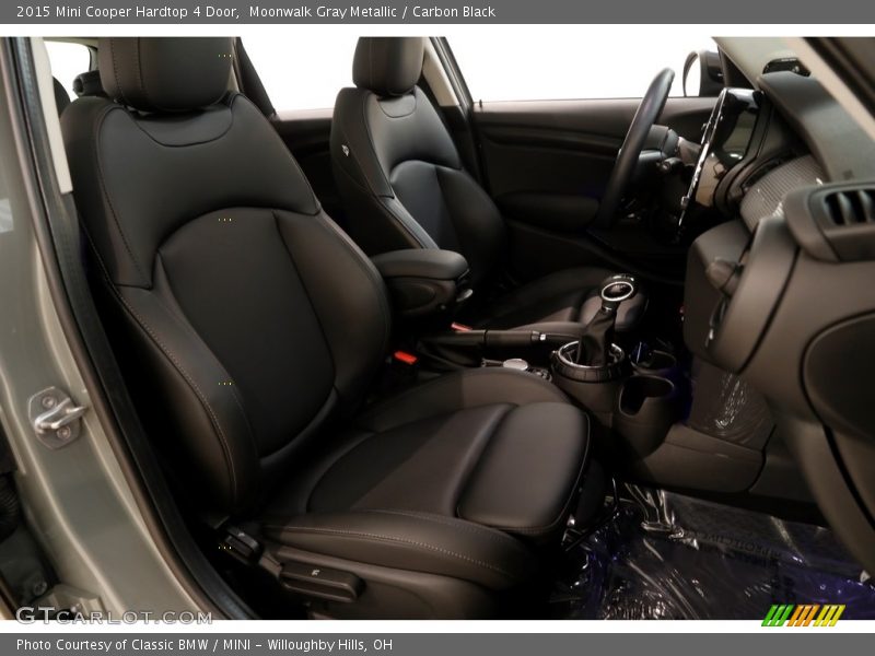 Moonwalk Gray Metallic / Carbon Black 2015 Mini Cooper Hardtop 4 Door