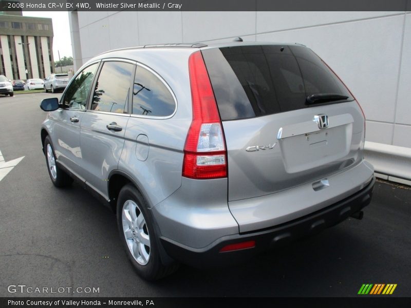 Whistler Silver Metallic / Gray 2008 Honda CR-V EX 4WD