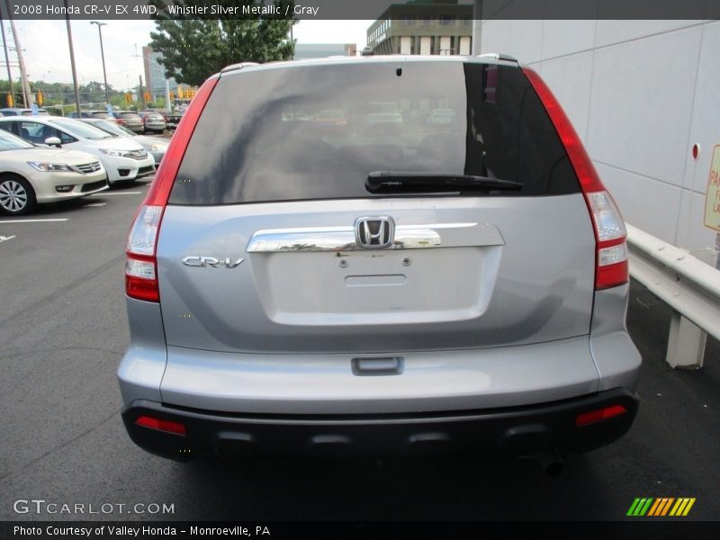 Whistler Silver Metallic / Gray 2008 Honda CR-V EX 4WD