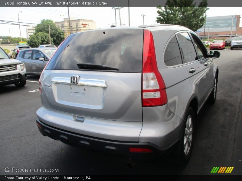 Whistler Silver Metallic / Gray 2008 Honda CR-V EX 4WD