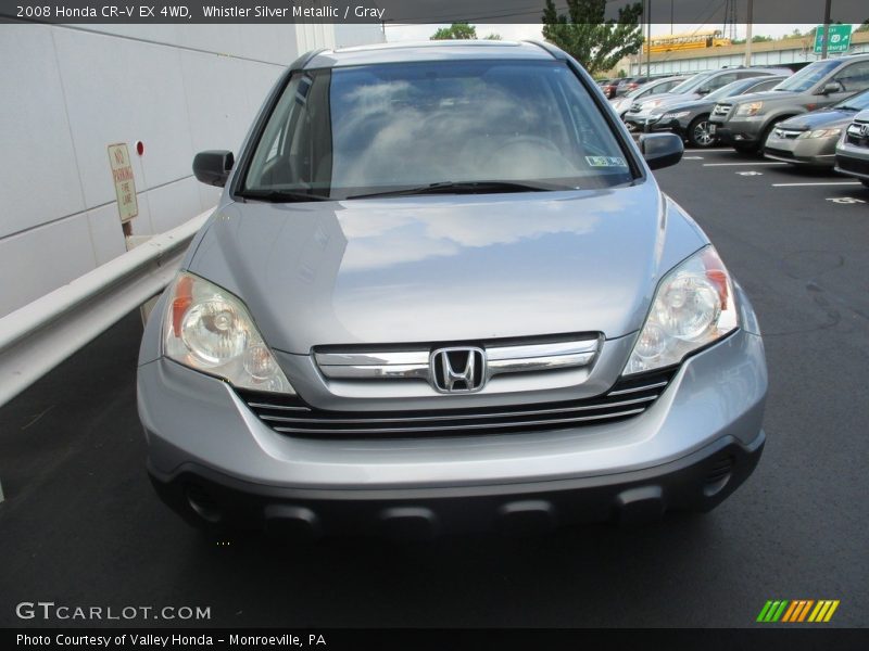 Whistler Silver Metallic / Gray 2008 Honda CR-V EX 4WD