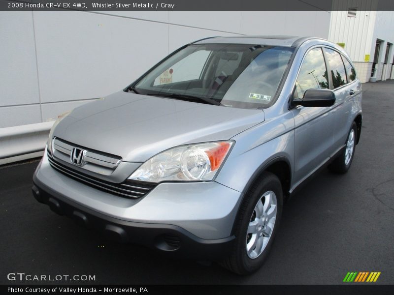 Whistler Silver Metallic / Gray 2008 Honda CR-V EX 4WD