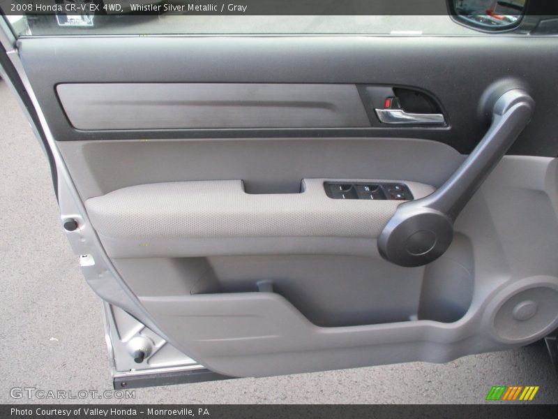 Whistler Silver Metallic / Gray 2008 Honda CR-V EX 4WD