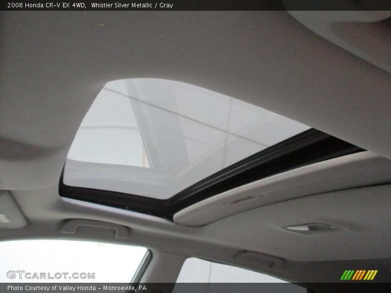 Whistler Silver Metallic / Gray 2008 Honda CR-V EX 4WD
