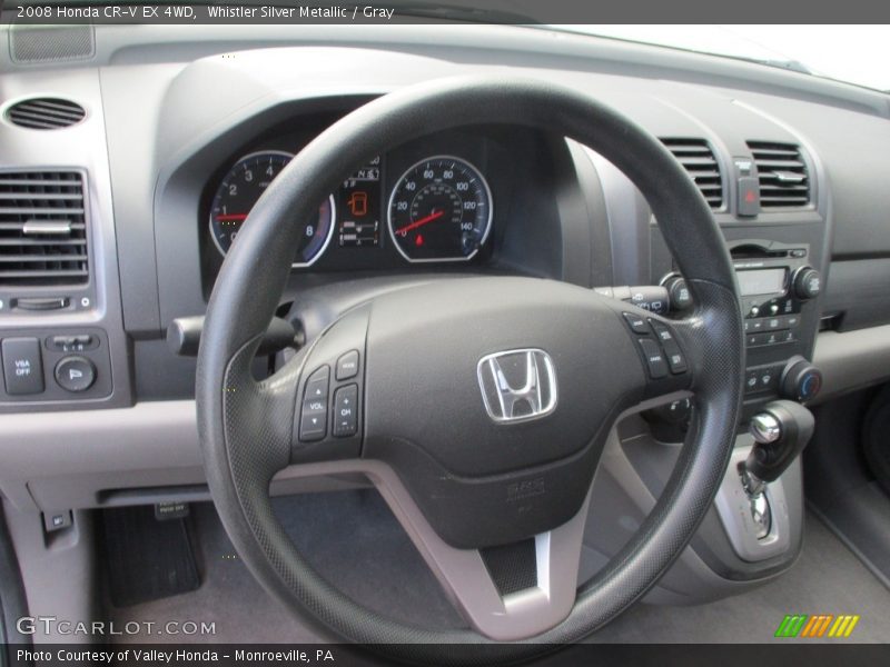 Whistler Silver Metallic / Gray 2008 Honda CR-V EX 4WD