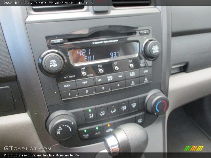 Whistler Silver Metallic / Gray 2008 Honda CR-V EX 4WD