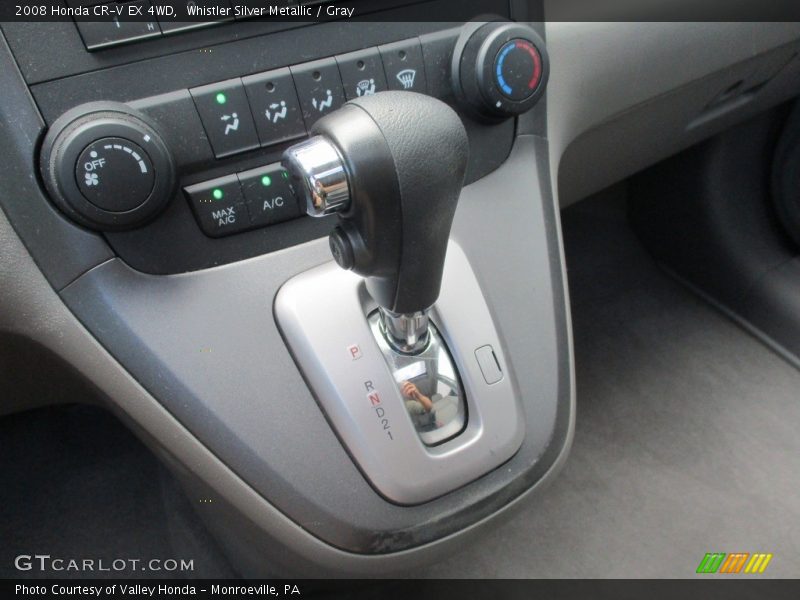 Whistler Silver Metallic / Gray 2008 Honda CR-V EX 4WD