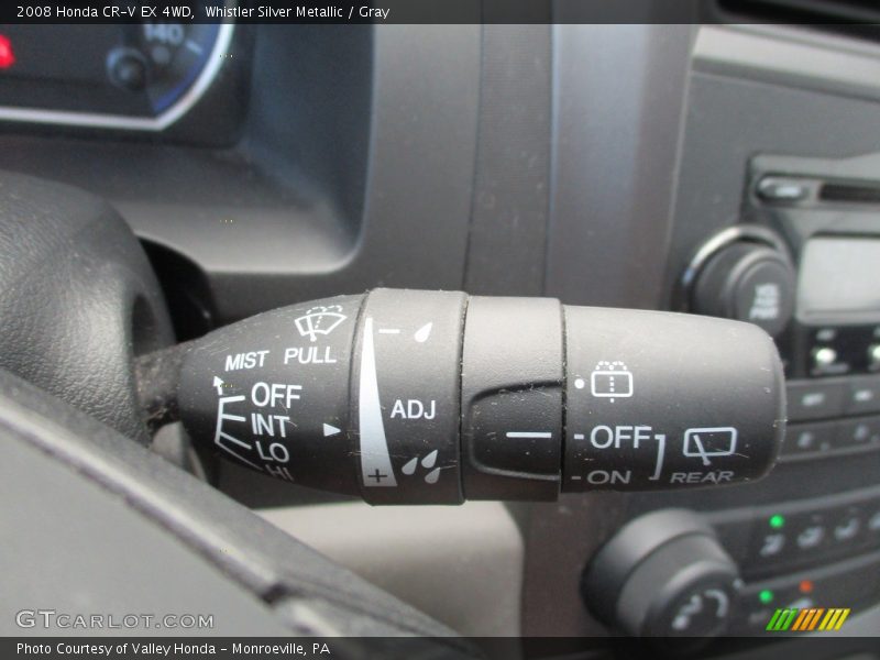 Whistler Silver Metallic / Gray 2008 Honda CR-V EX 4WD