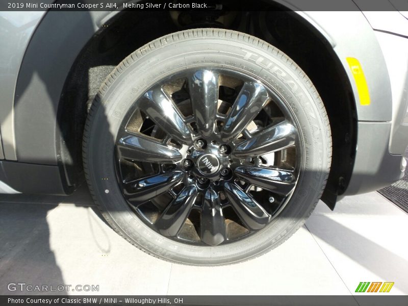 Melting Silver / Carbon Black 2019 Mini Countryman Cooper S All4
