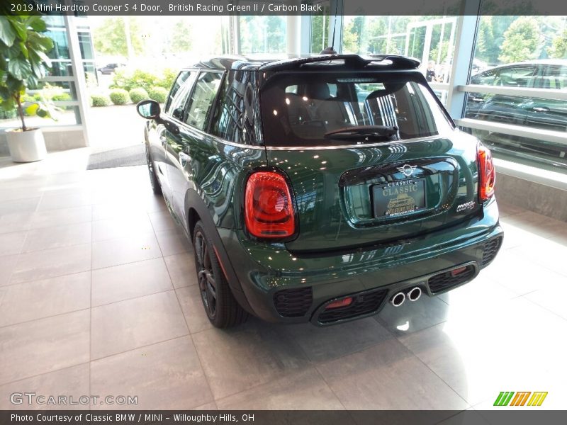 British Racing Green II / Carbon Black 2019 Mini Hardtop Cooper S 4 Door