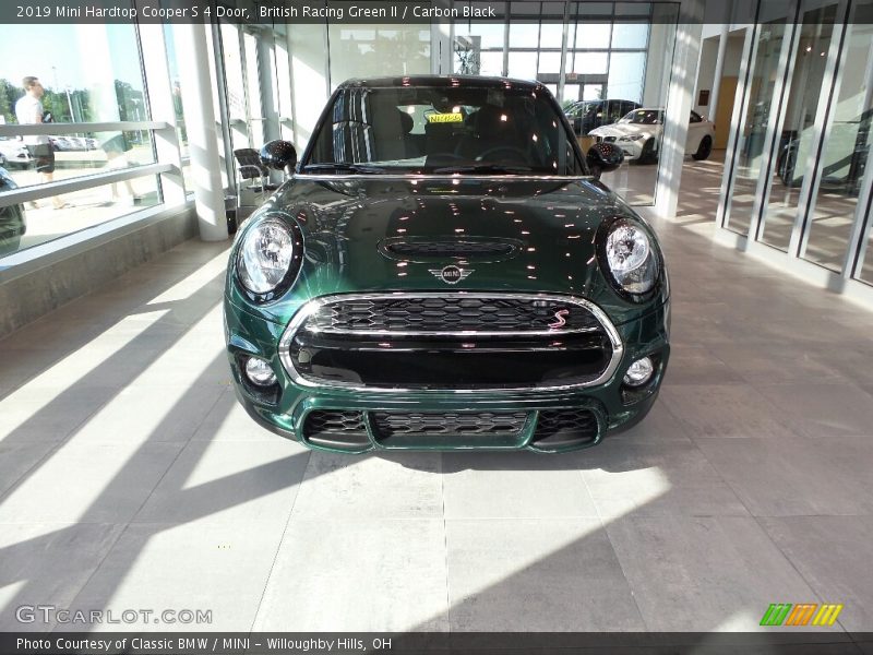 British Racing Green II / Carbon Black 2019 Mini Hardtop Cooper S 4 Door