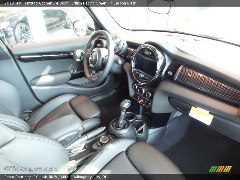 British Racing Green II / Carbon Black 2019 Mini Hardtop Cooper S 4 Door