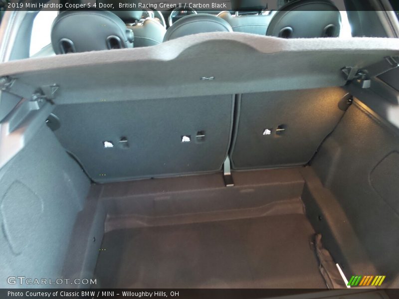 British Racing Green II / Carbon Black 2019 Mini Hardtop Cooper S 4 Door