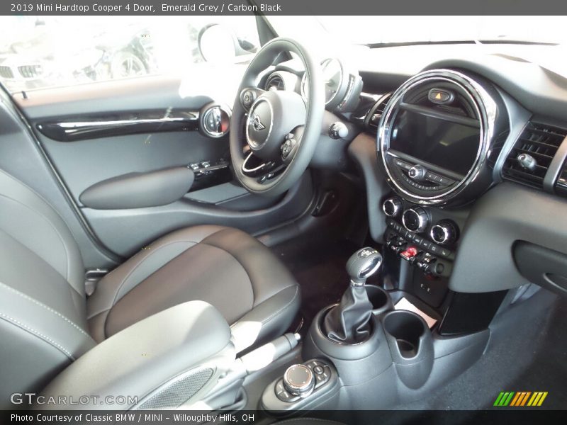 Emerald Grey / Carbon Black 2019 Mini Hardtop Cooper 4 Door