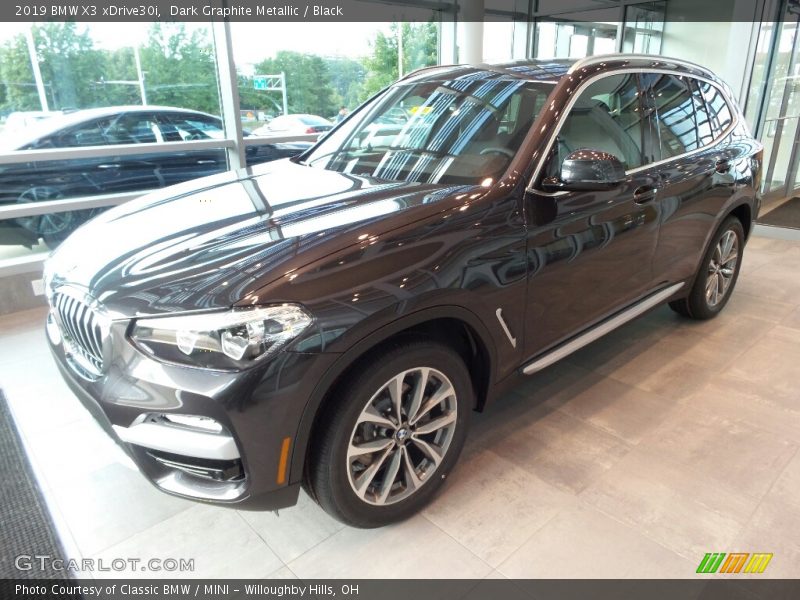 Dark Graphite Metallic / Black 2019 BMW X3 xDrive30i