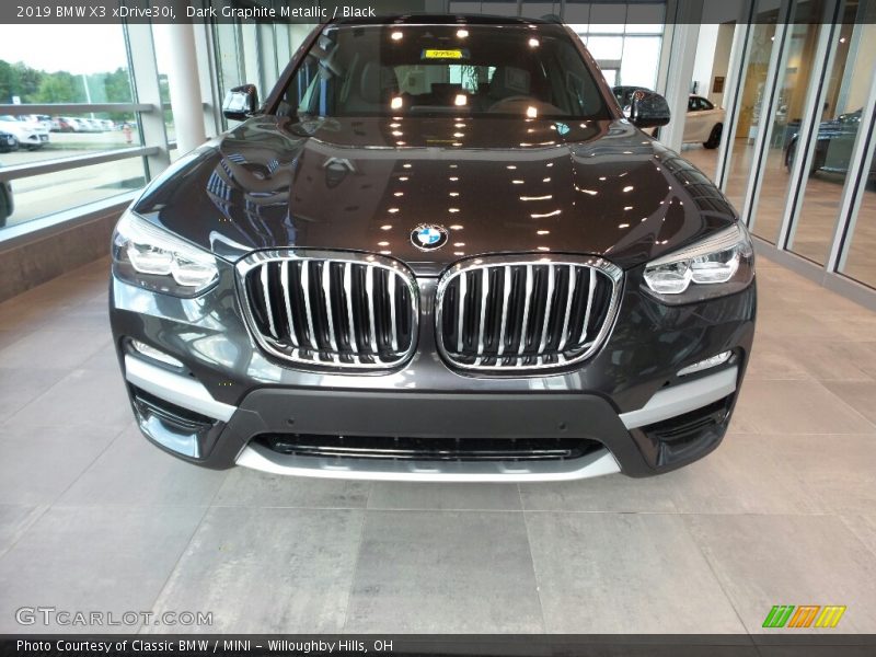 Dark Graphite Metallic / Black 2019 BMW X3 xDrive30i