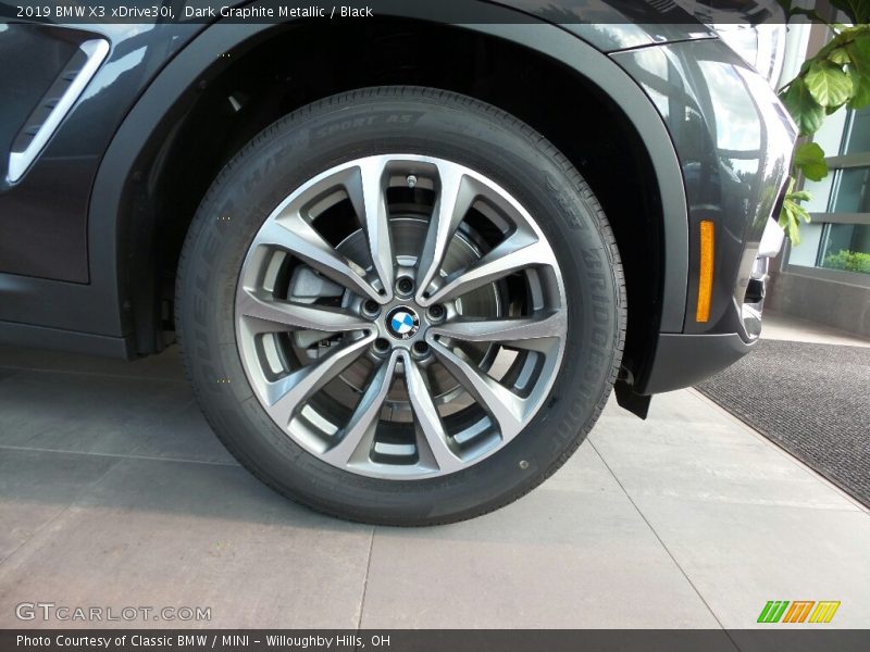 Dark Graphite Metallic / Black 2019 BMW X3 xDrive30i