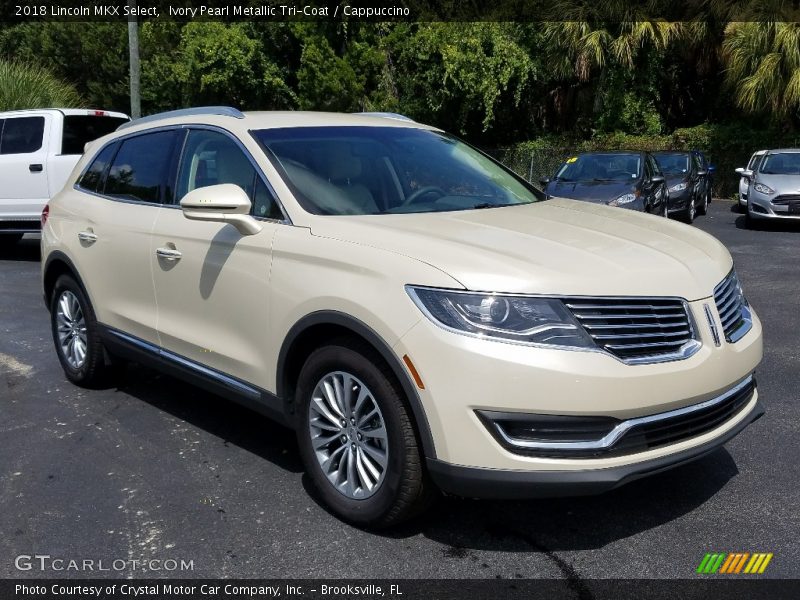  2018 MKX Select Ivory Pearl Metallic Tri-Coat