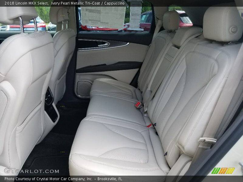 Rear Seat of 2018 MKX Select