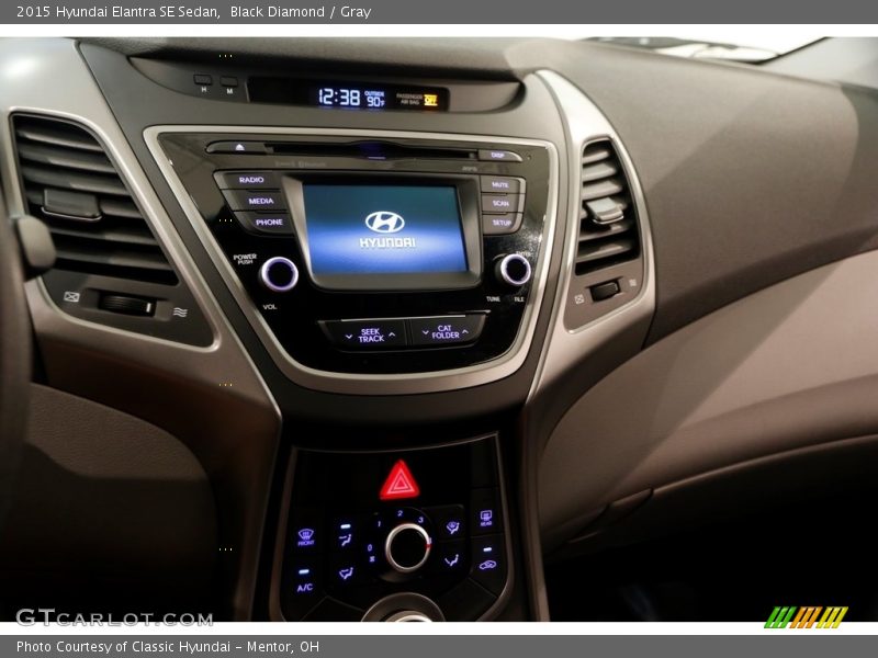 Black Diamond / Gray 2015 Hyundai Elantra SE Sedan