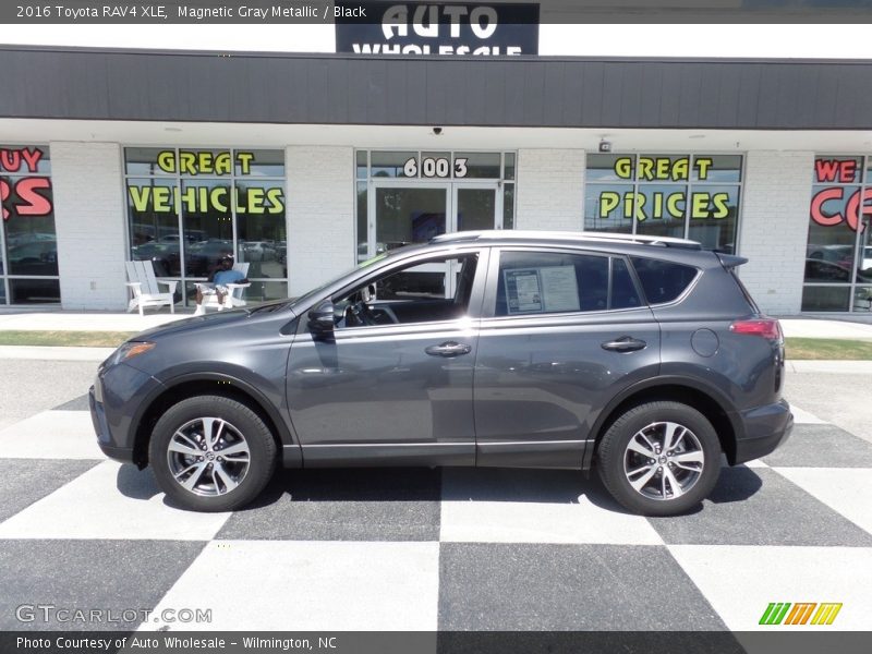 Magnetic Gray Metallic / Black 2016 Toyota RAV4 XLE