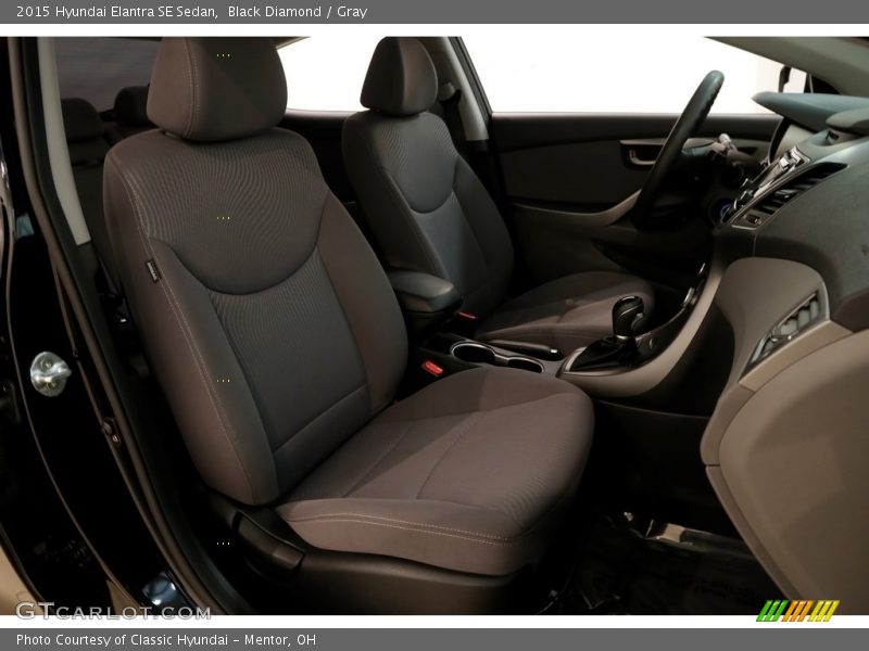 Black Diamond / Gray 2015 Hyundai Elantra SE Sedan