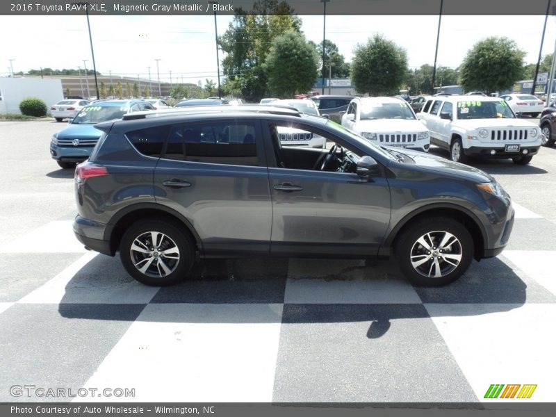 Magnetic Gray Metallic / Black 2016 Toyota RAV4 XLE