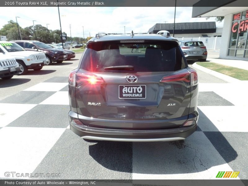 Magnetic Gray Metallic / Black 2016 Toyota RAV4 XLE