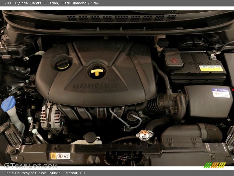 Black Diamond / Gray 2015 Hyundai Elantra SE Sedan