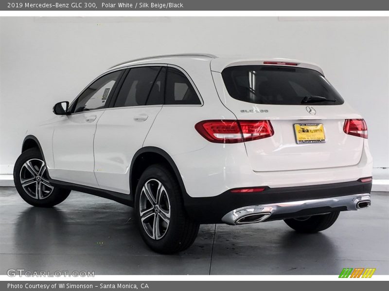 Polar White / Silk Beige/Black 2019 Mercedes-Benz GLC 300