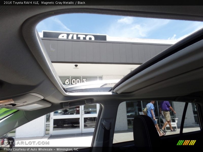 Magnetic Gray Metallic / Black 2016 Toyota RAV4 XLE