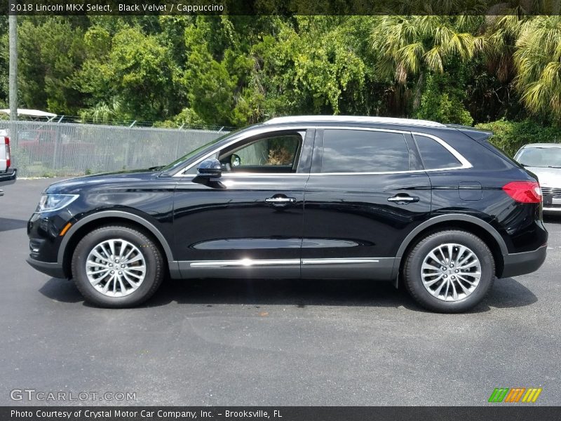  2018 MKX Select Black Velvet