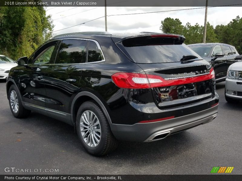 Black Velvet / Cappuccino 2018 Lincoln MKX Select