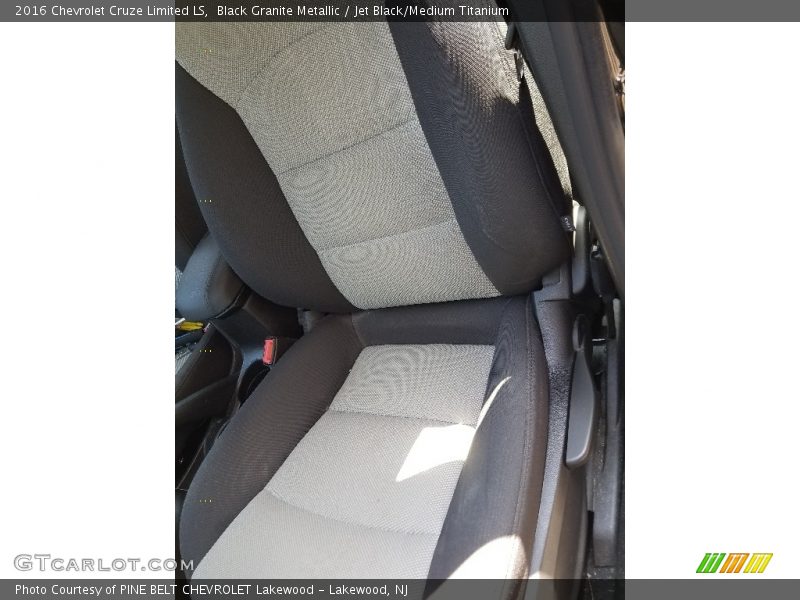 Black Granite Metallic / Jet Black/Medium Titanium 2016 Chevrolet Cruze Limited LS