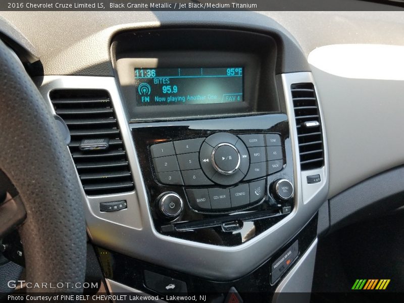 Black Granite Metallic / Jet Black/Medium Titanium 2016 Chevrolet Cruze Limited LS