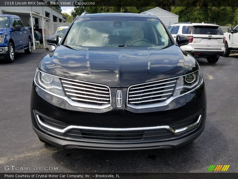 Black Velvet / Cappuccino 2018 Lincoln MKX Select