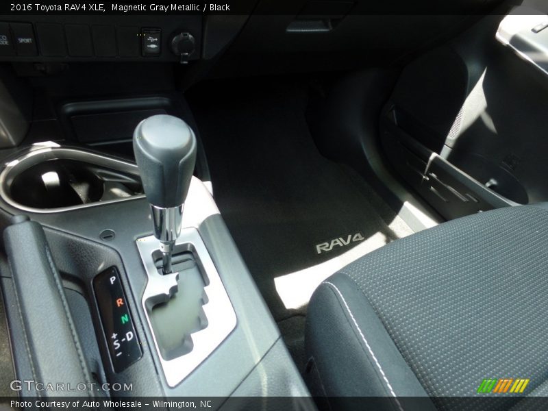 Magnetic Gray Metallic / Black 2016 Toyota RAV4 XLE