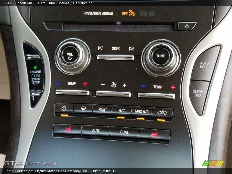 Controls of 2018 MKX Select