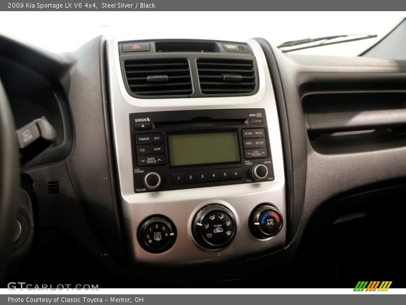 Steel Silver / Black 2009 Kia Sportage LX V6 4x4