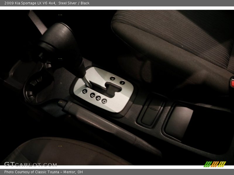 Steel Silver / Black 2009 Kia Sportage LX V6 4x4